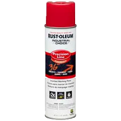 17 OZ M1600 System SB Precision Line Marking Paint - Safety Red