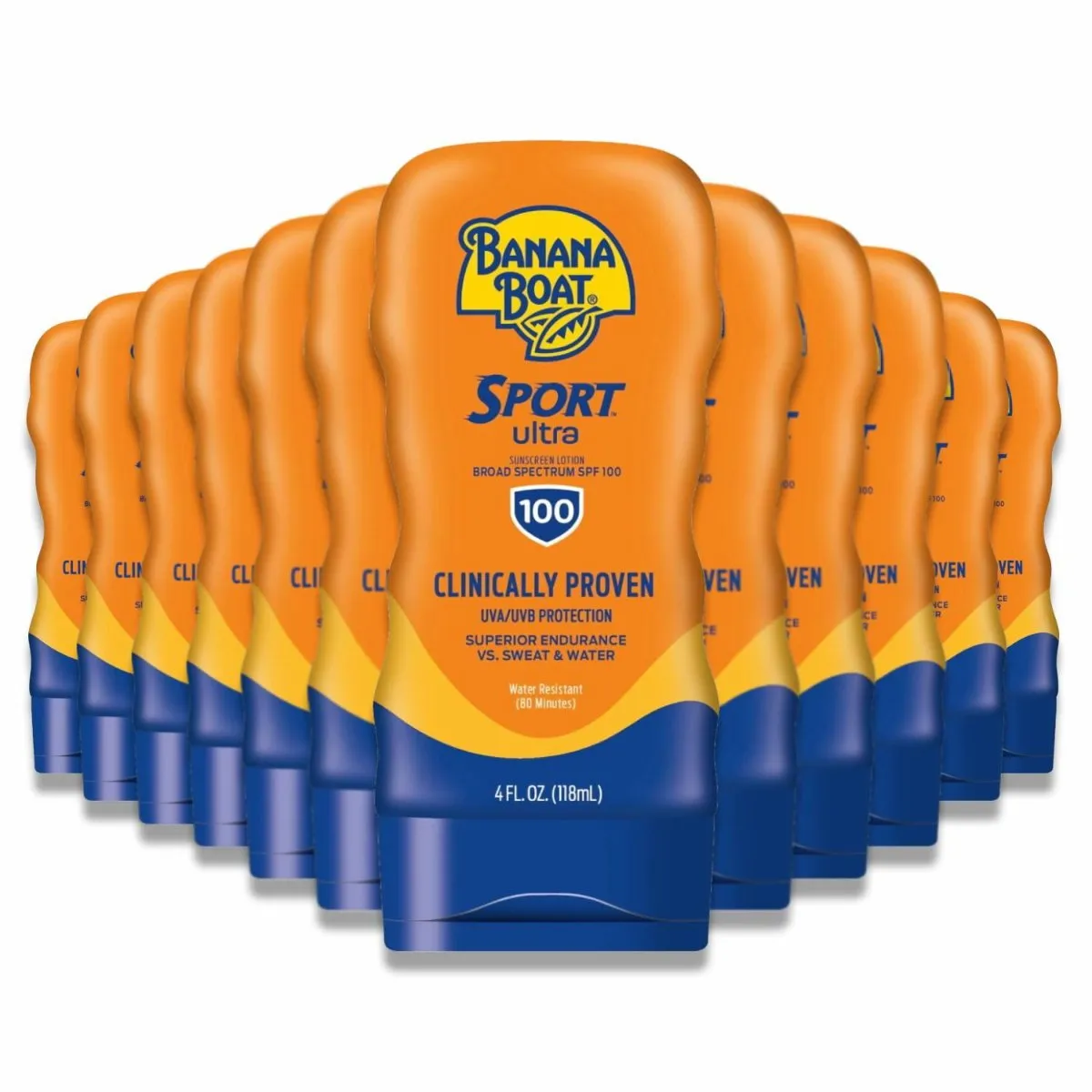 Banana Boat - Sport Performance Sunscreen Lotion SPF 100  4 oz - 12 Pack