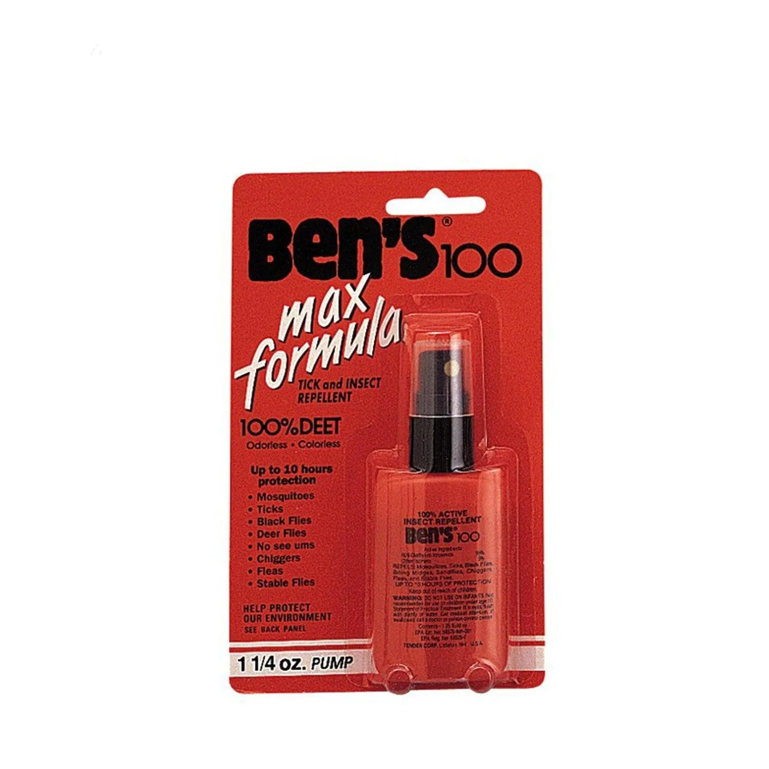 Ben's 100 Max DEET Insect Repellent Spray Pump