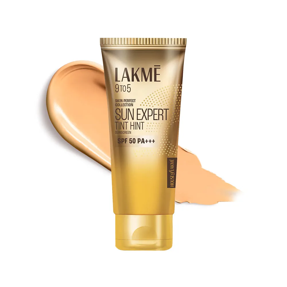 Lakmē Sun Expert Tinted Sunscreen SPF 50 PA     | Broad spectrum  UVA/B protection | Blue light protection | No White Cast | for all dry, oily, normal skin| Matte Finish | 100 ml