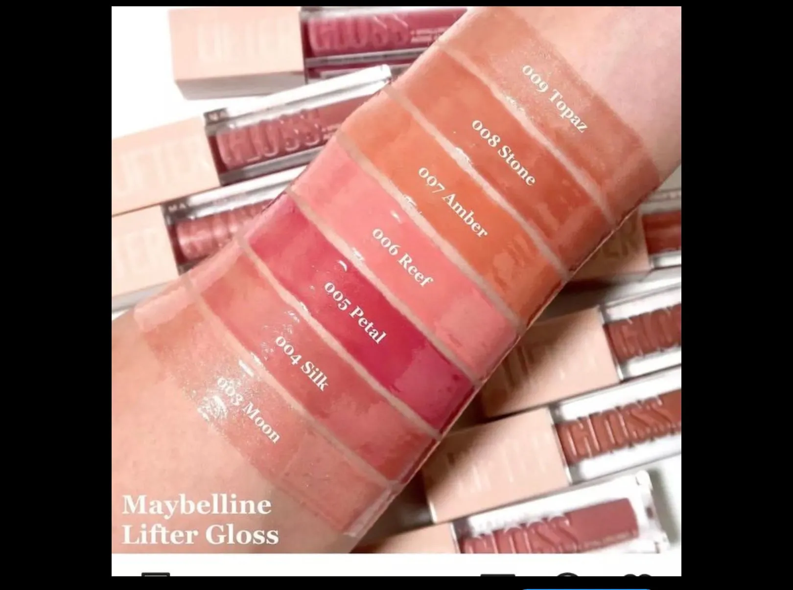 Maybelline lifter gloss lip gloss makeup with hyaluronic acid- MOON