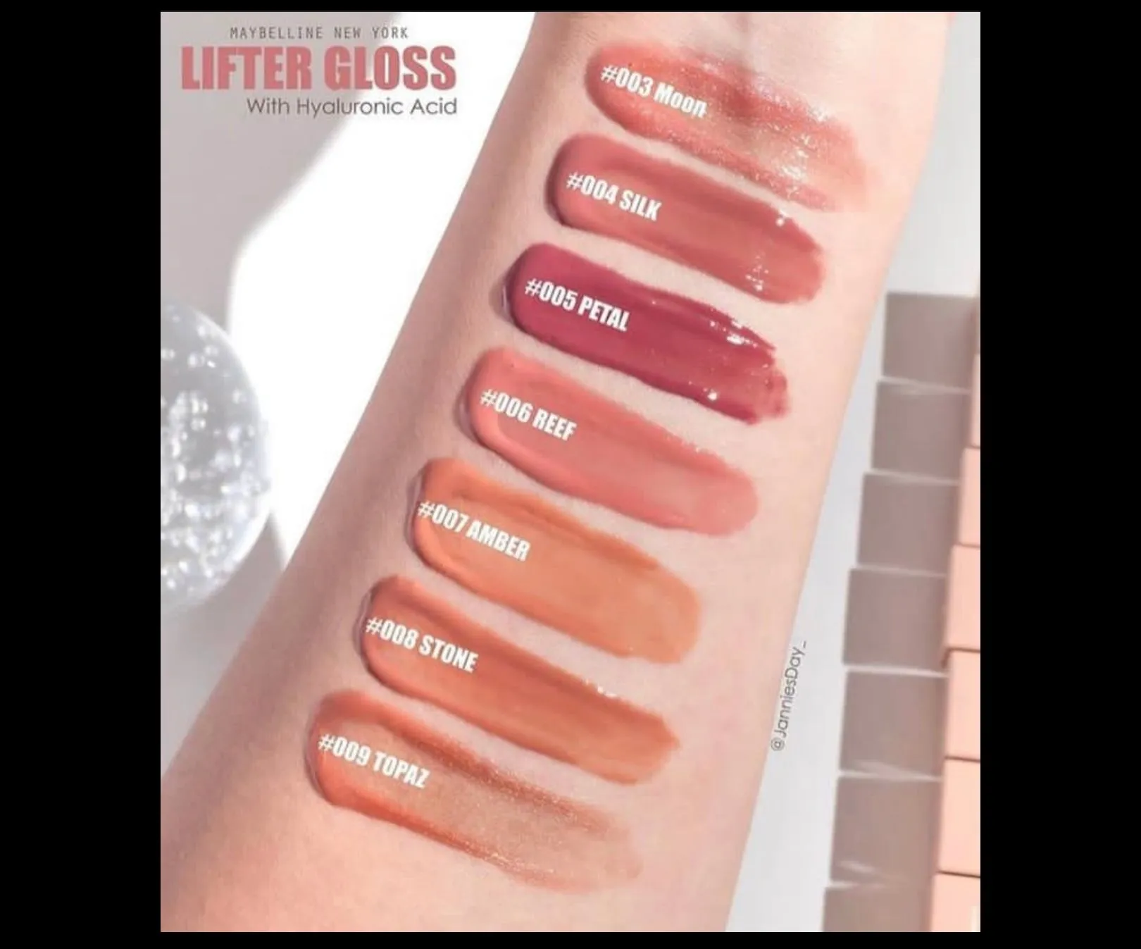 Maybelline lifter gloss lip gloss makeup with hyaluronic acid- MOON