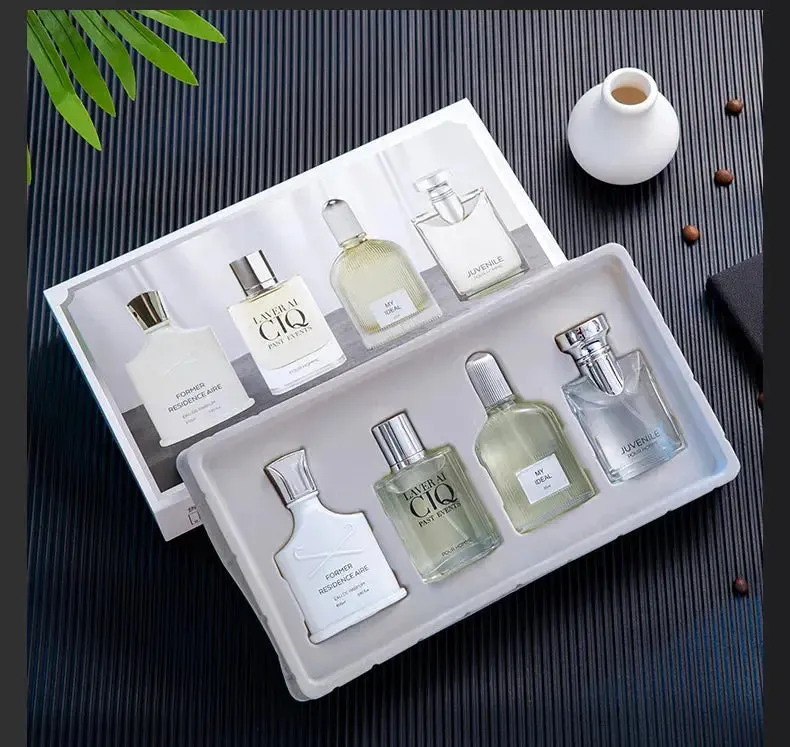 Men's Long Lasting Body Spray Gift Box Cologne Set