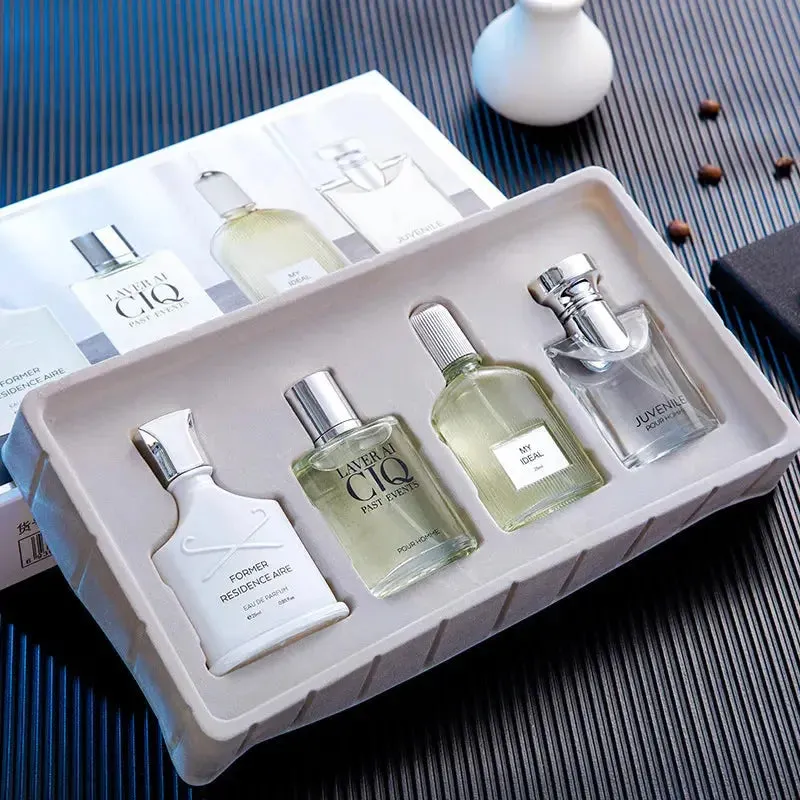 Men's Long Lasting Body Spray Gift Box Cologne Set