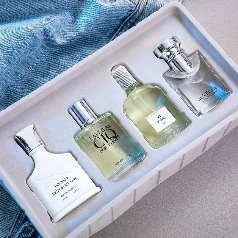 Men's Long Lasting Body Spray Gift Box Cologne Set