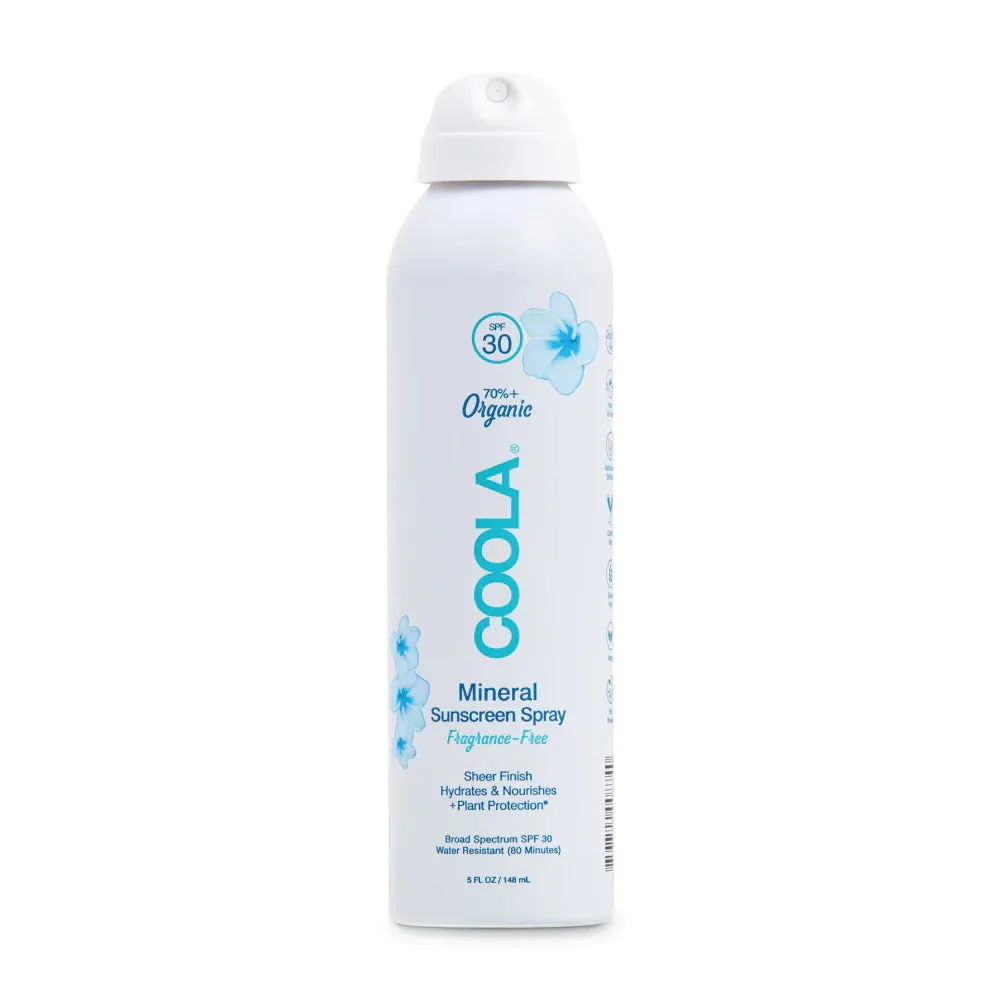 Mineral Sunscreen Spray SPF 30 Fragrance Free, 5 oz