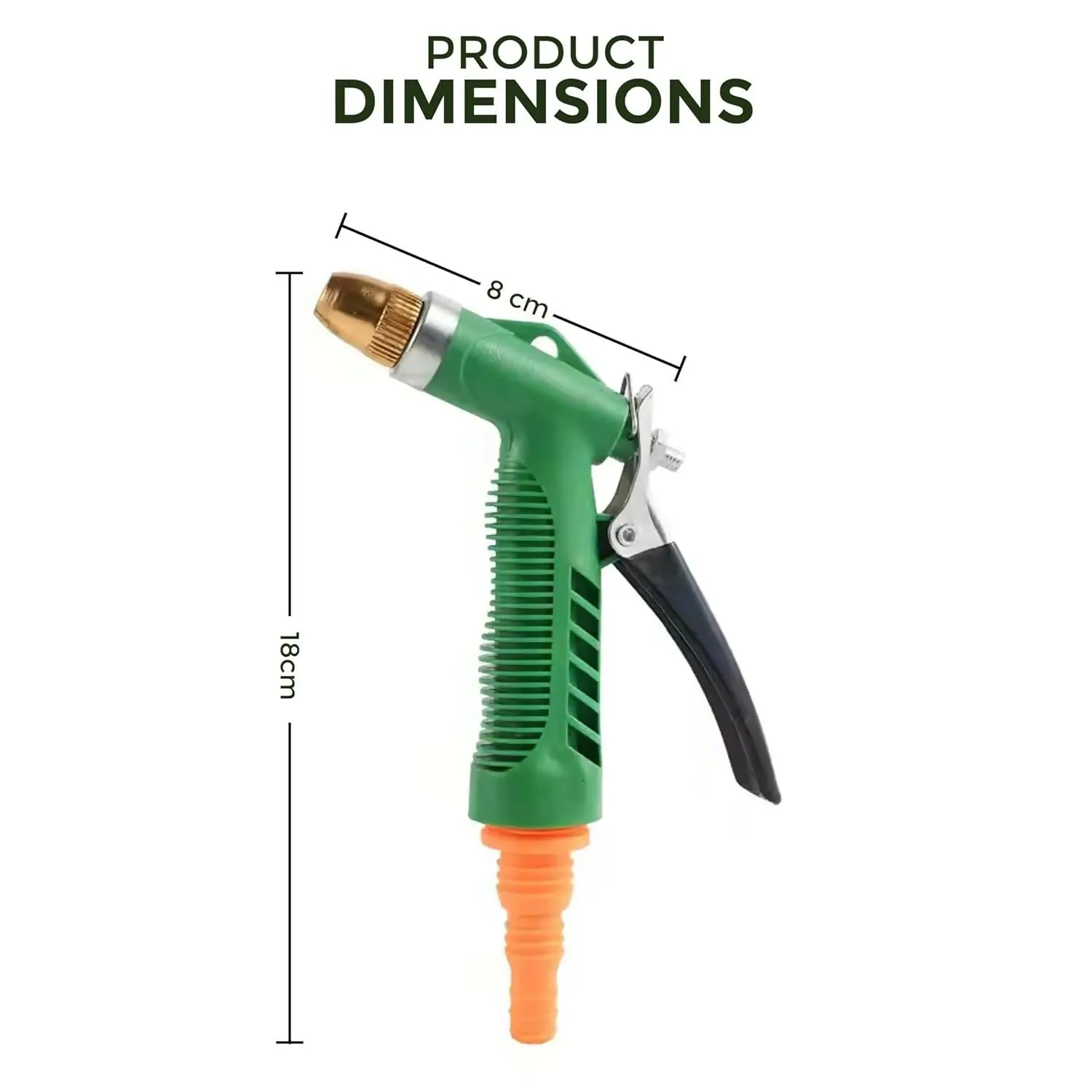 Multi-Function High Pressure Water Spray Hose Gun for Car Washing, Gardening, and Cleaning