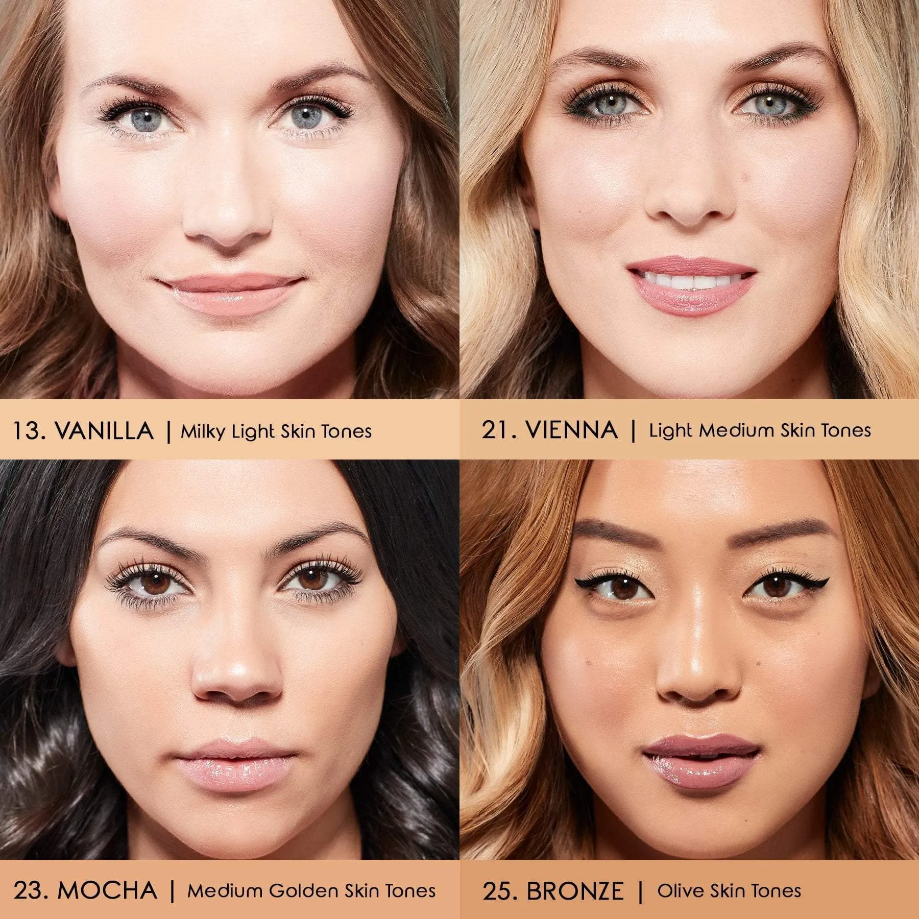 NEW Liquid Silk Matte Long Wear Foundation SPF25-Light | Medium Shades