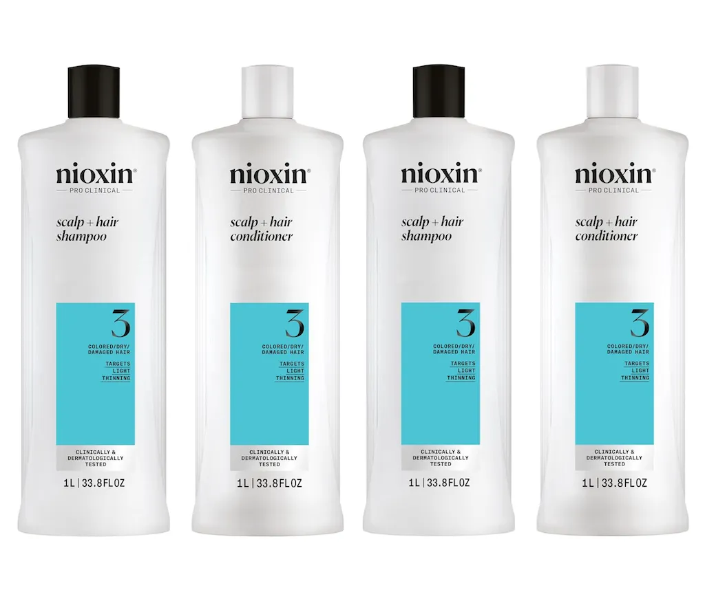 NIOXIN System 3 Cleanser 33.8oz & Scalp Therapy 33.8oz Duo Set