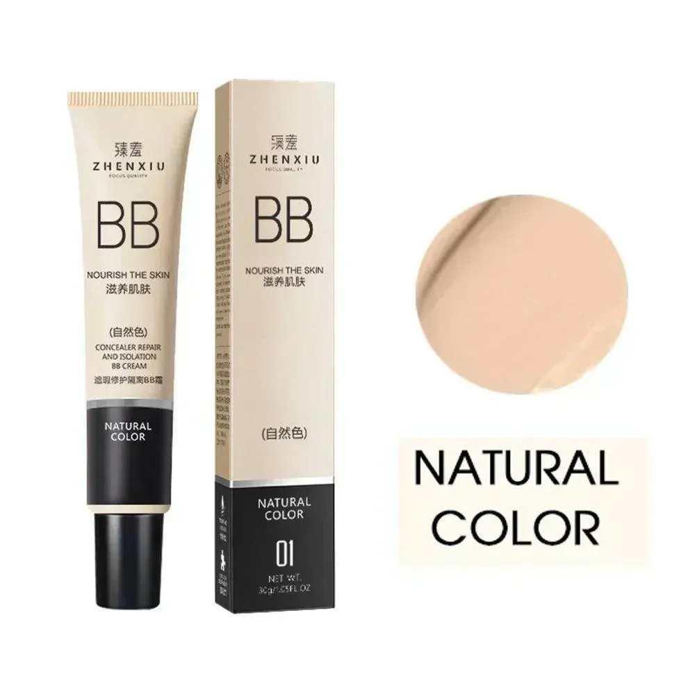 Oil-Control Waterproof Full Coverage BB Cream for Flawless Skin