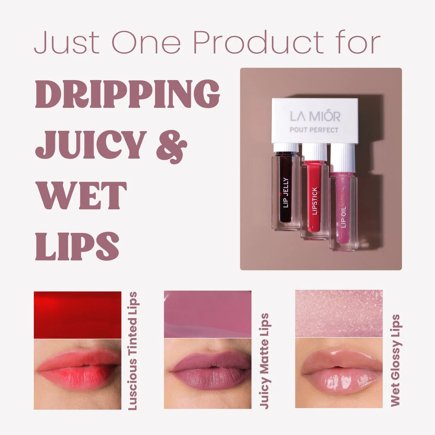 Pout Perfect 3-in-1 Lip Kit
