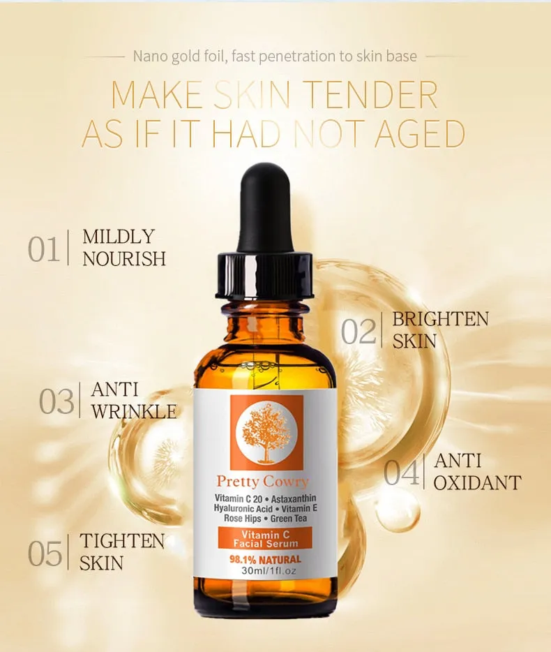PRETTY COWRY  30ml Anti-Aging Anti-Wrinkle Skin Rejuvinating Serums