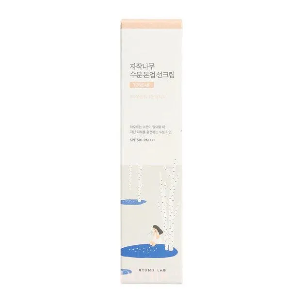 Round Lab - Birch Juice Moisturizing Tone-Up Sunscreen SPF50  -   50ml (Pink)