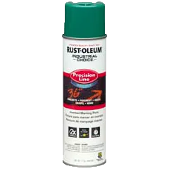 Rust-Oleum® System Water-Based Precision Line Marking Paint Safety Green (17 Oz, Safety Green)