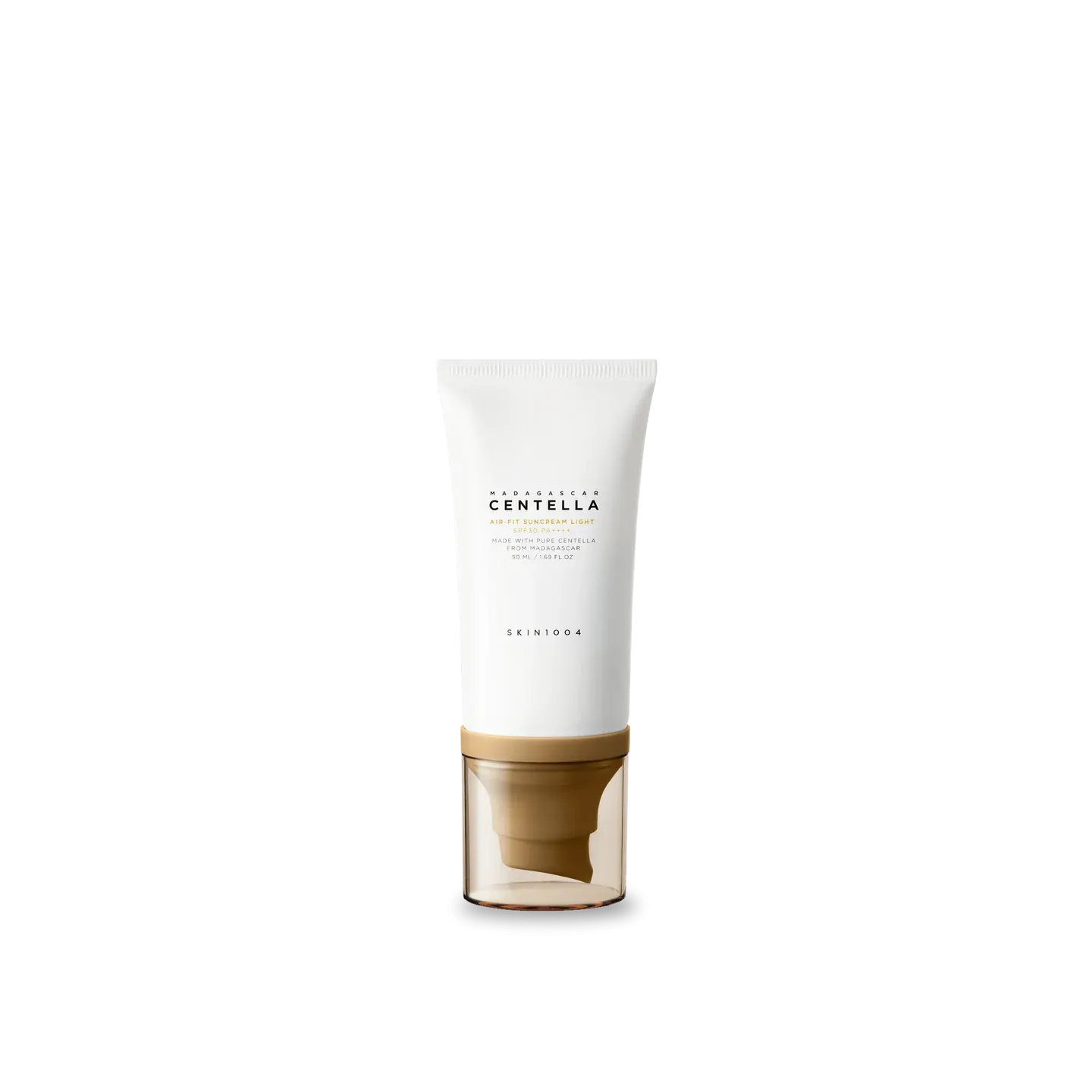 SKIN1004 air fit suncream light spf 30 pa     made with pure centella from Madagascar واقي الشمس الفيزيائي الكوري