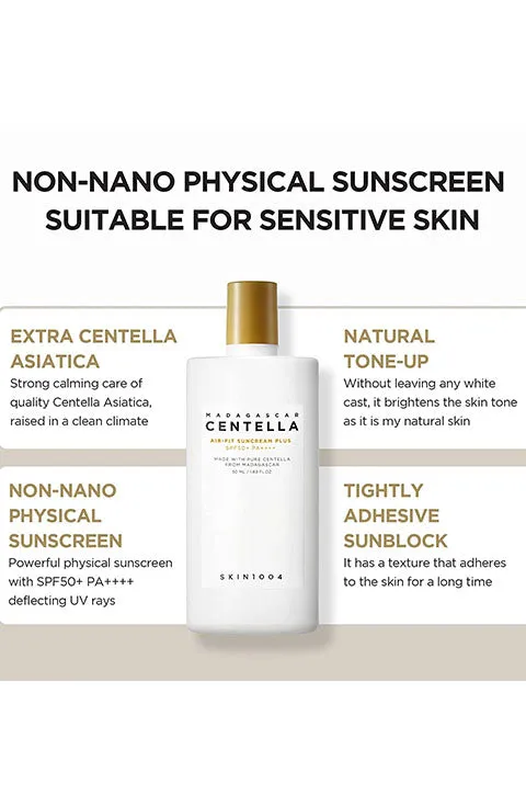 [SKIN1004] Madagascar Centella Air-Fit Suncream Plus SPF50  PA     (50Ml /1.69fl.oz)