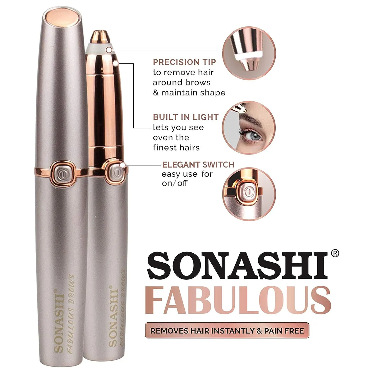 Sonashi Fabulous Brown Hair Remover