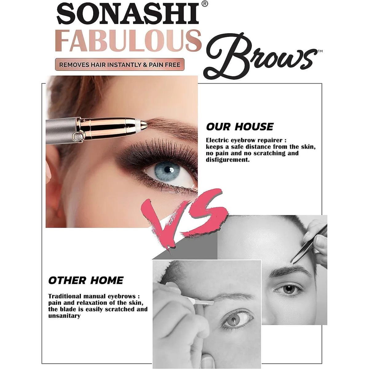 Sonashi Fabulous Brown Hair Remover