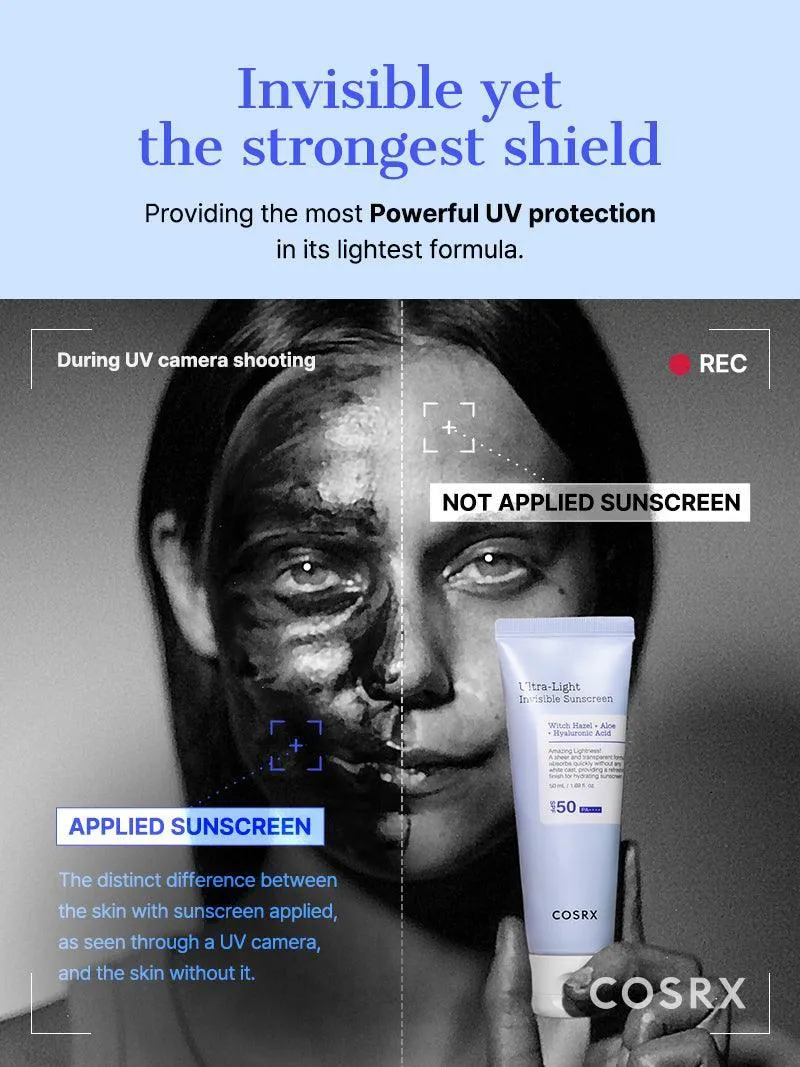 Ultra-Light Invisible Sunscreen SPF50 PA    